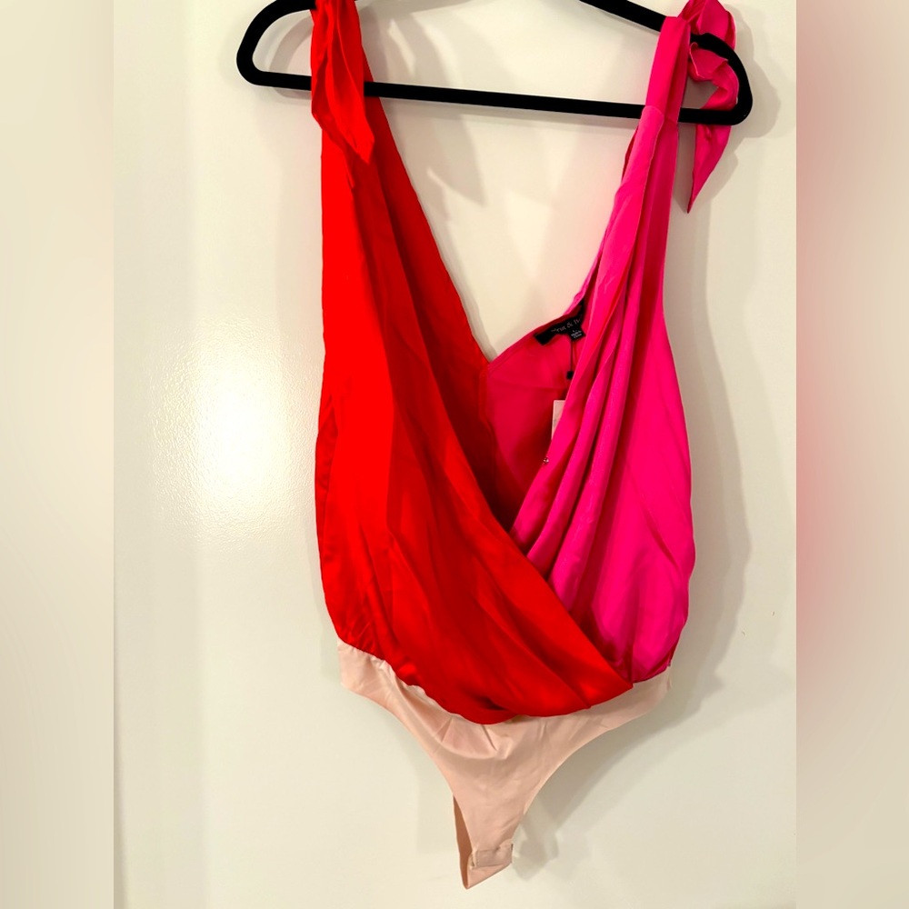 V Neck Bodysuit